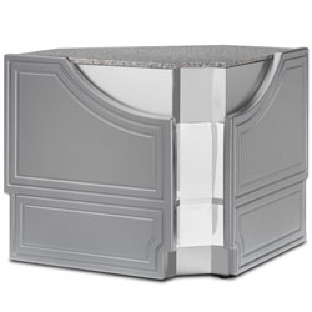 Elemento neutro (o) caja, ángulo cerrado a 90°