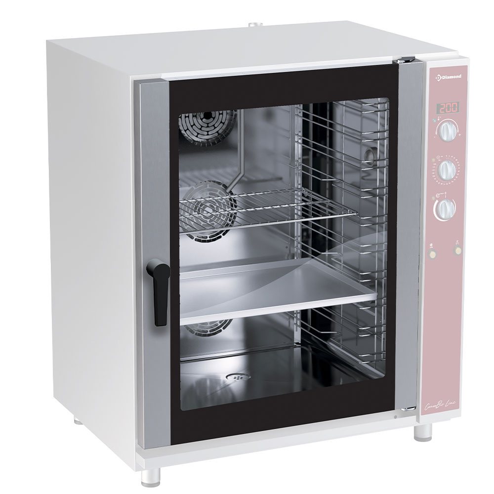 Opcion: Puerta por horno 10 & 11 niveles bisagras DERECHA
