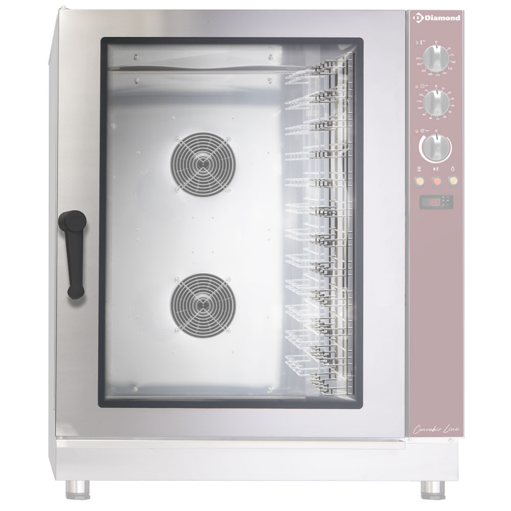 Opcion: Puerta por horno 12 niveles bisagras DERECHA