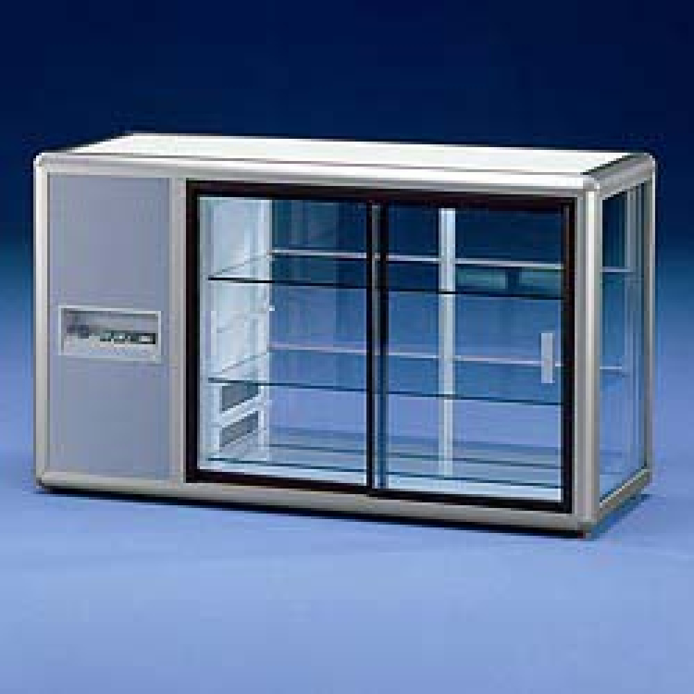 Vitrina refrigerada, 3 lados acristalados