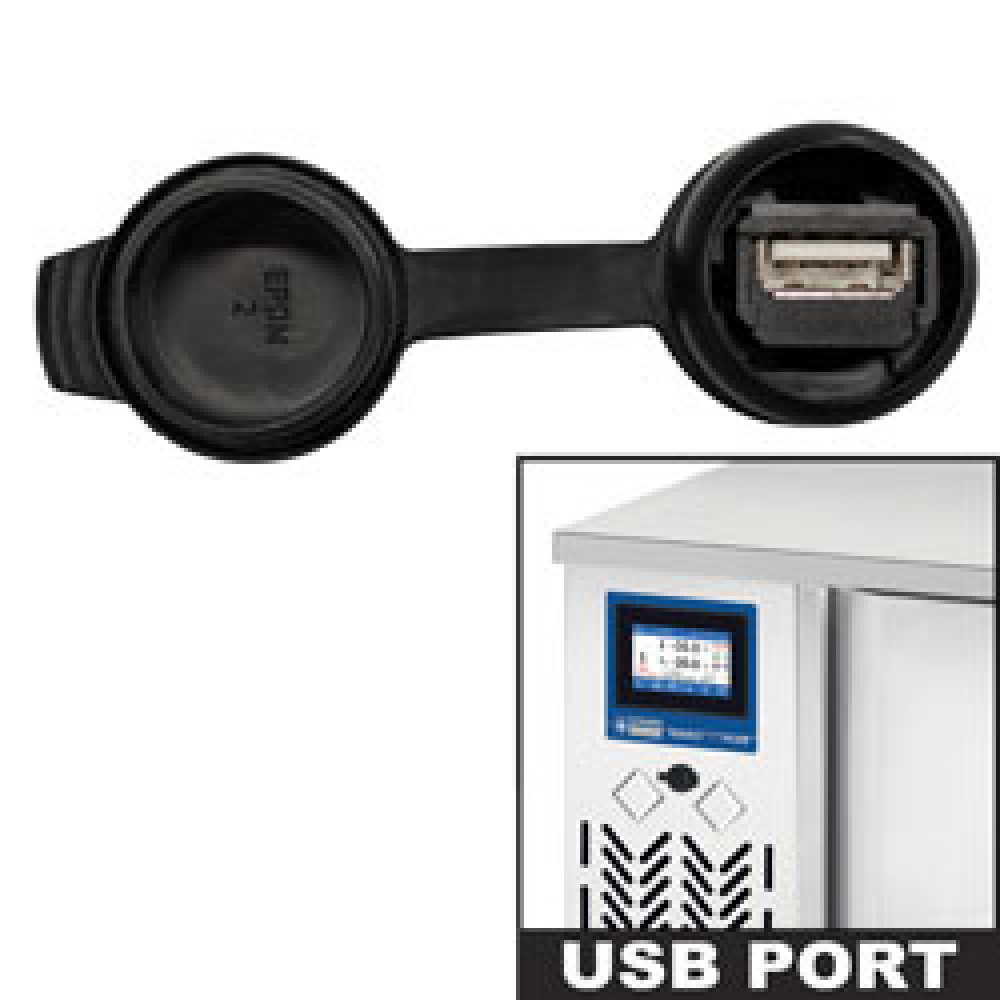 Opción: puerto USB para HACCP