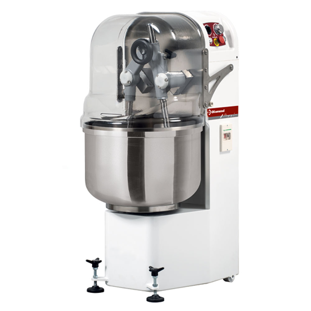 Amasadora de brazo de caída, 60 Kg - Velocidad variable