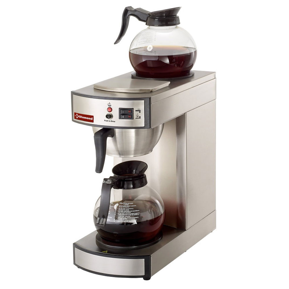 Percolador de cafè - 1 grupo + 2 placas calentadoras - Automático 