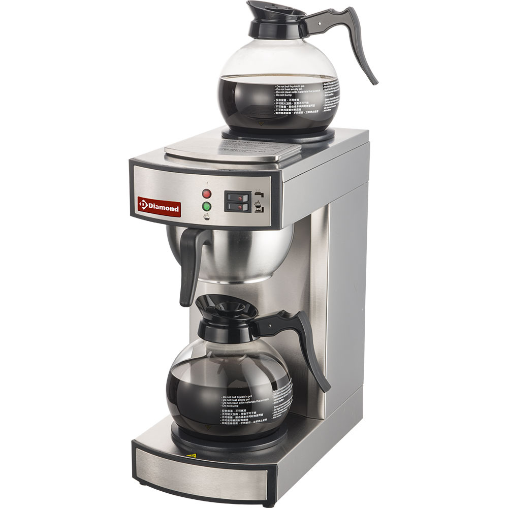 Percolador de cafè - 1 grupo + 2 placas calentadoras - Semiautomático