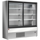 Mueble mural refrigerado, ventilado, - GRIS/BLANCO
