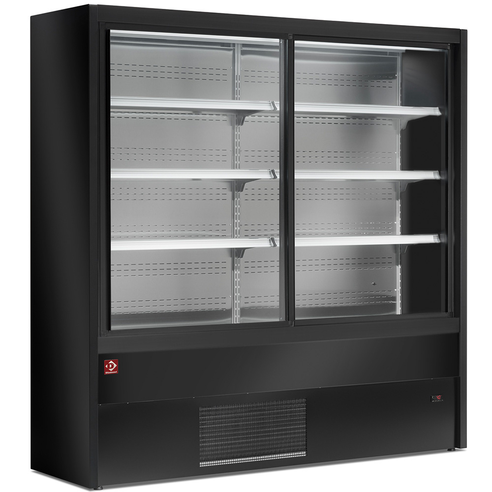 Mueble mural refrigerado, ventilado, - NEGRO