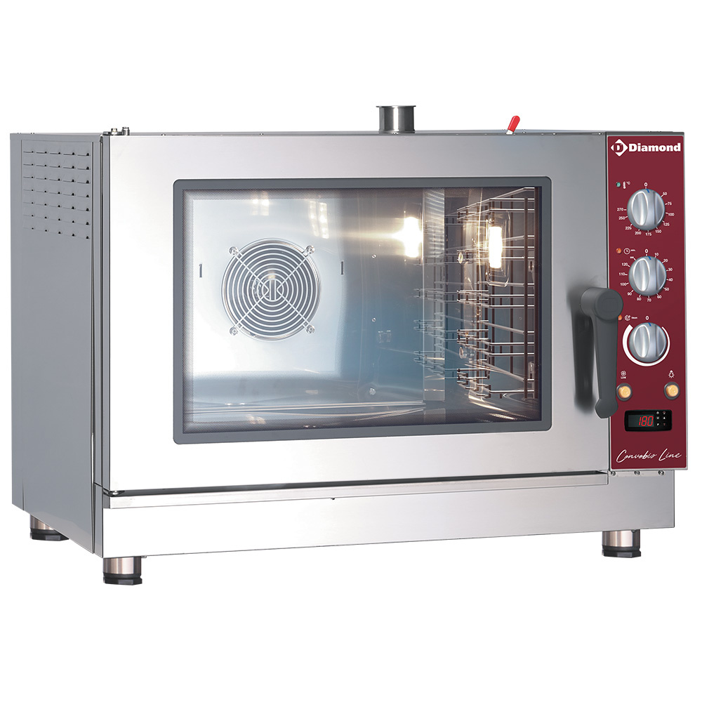 Horno eléctrico de conveccion 5xEN(GN) umidificador automatico