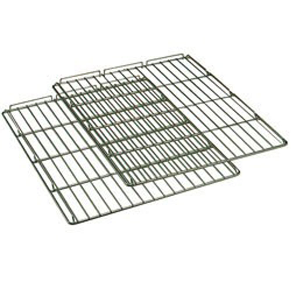 Kit 2 rejillas GN 2/1 de acero inox
