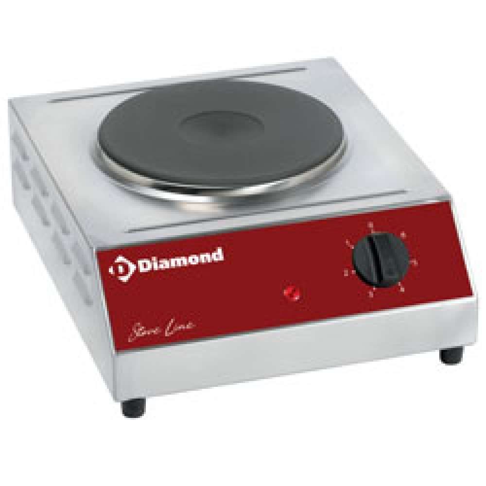 Hornillo de mesa eléctrica, 1 placa