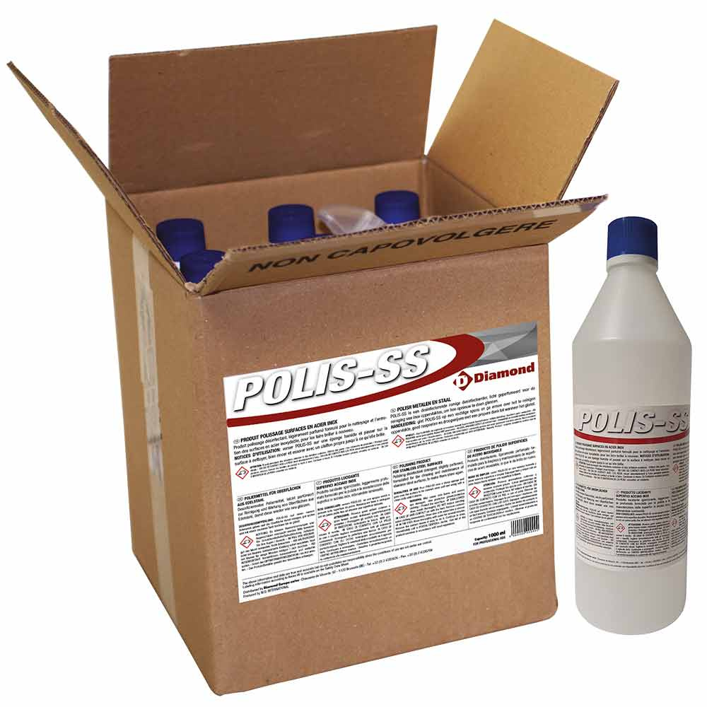 Producto Polish para Metales y Acero Inox 4 FL. x 1 KG