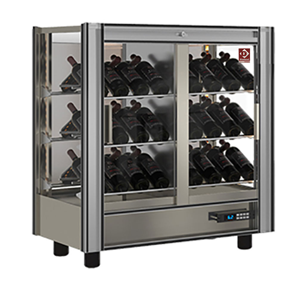 Mostrador refrigerado por vino lt216  - modulable