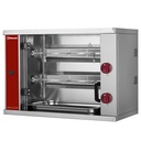 Asador de gas, 2 espadas (6 pollos) SMALL