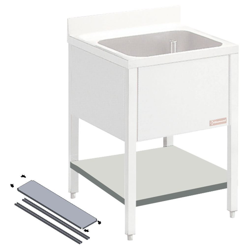 Tableta inferior para fregadero desmontable
