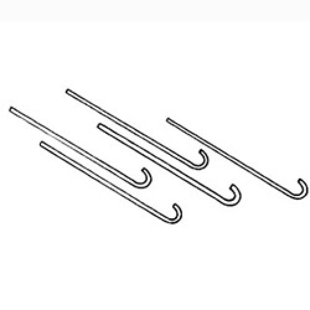 Kit de 12 picos a brochetas, largo 350 mm