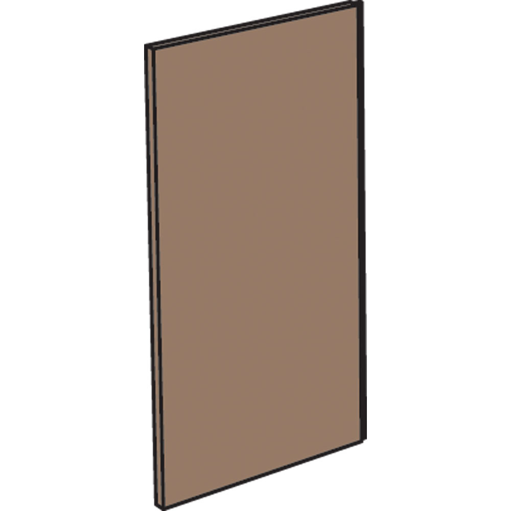 Panel de decoración "madera" ángulo exterior 90°