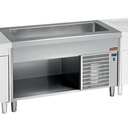 Elemento cuba enfriada su mueble 6x GN 1/1