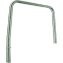 Soporte para estante curvado para islote elemento
