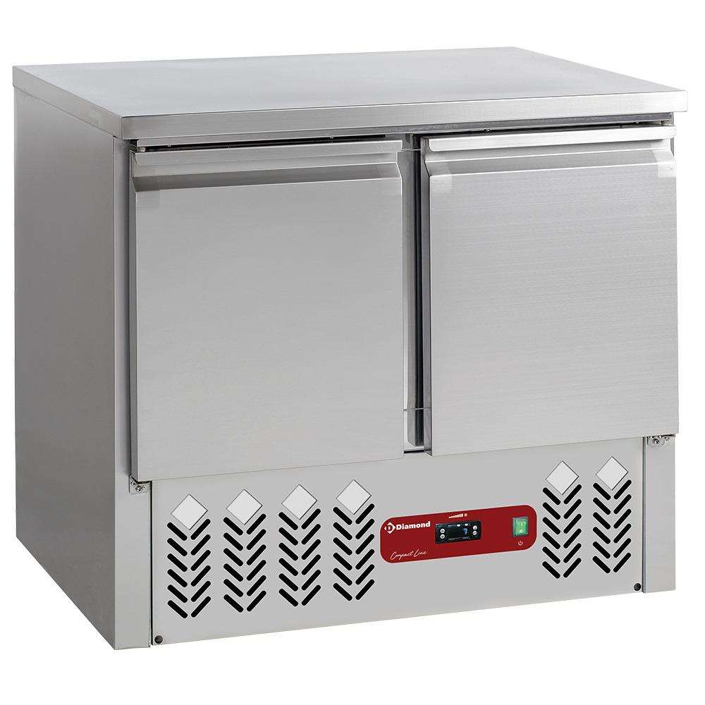 Mesa de congelación compacta 2 puertas GN 1/1, 240 Lit