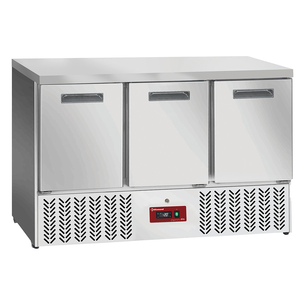 Mesa de congelación, 3 puertas GN 1/1