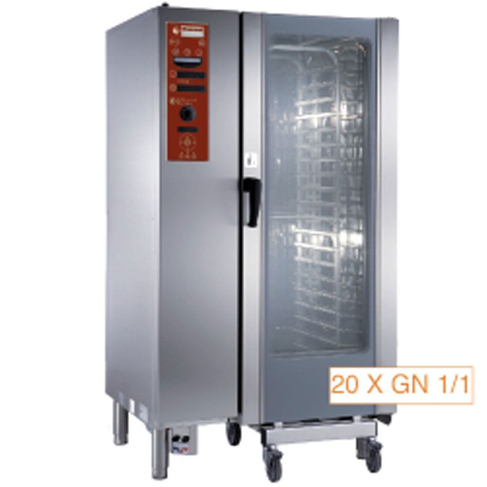 Hornos vapor por caldera y convexión 20xGN1/1+ Cleaning