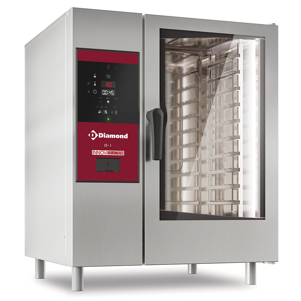 Hornos vapor por caldera y convección 10x GN 1/1+ Cleaning