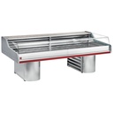 Mostrador refrigerado de cristal "Self-Service", su zocalos
