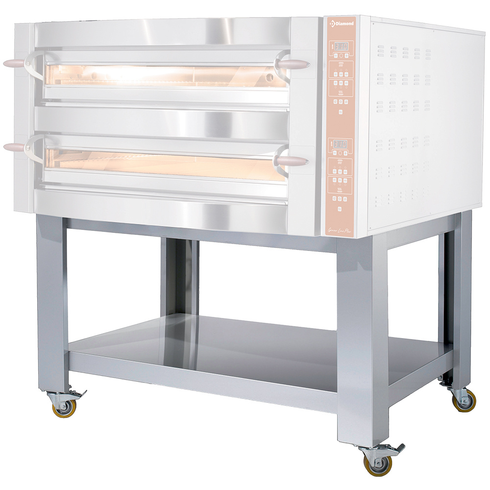 Soporte simil inox por GDX8/35-DP + ruedas
