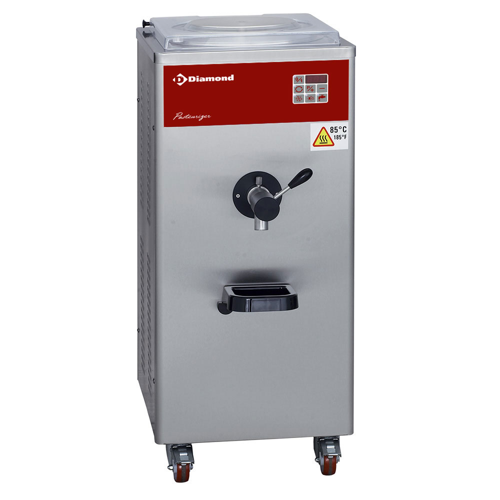 Pastorizador 30 L/h, condensador de aire