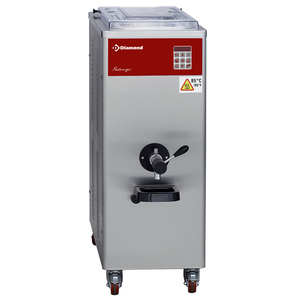 Pastorizador 60 L/h, condensador de aire