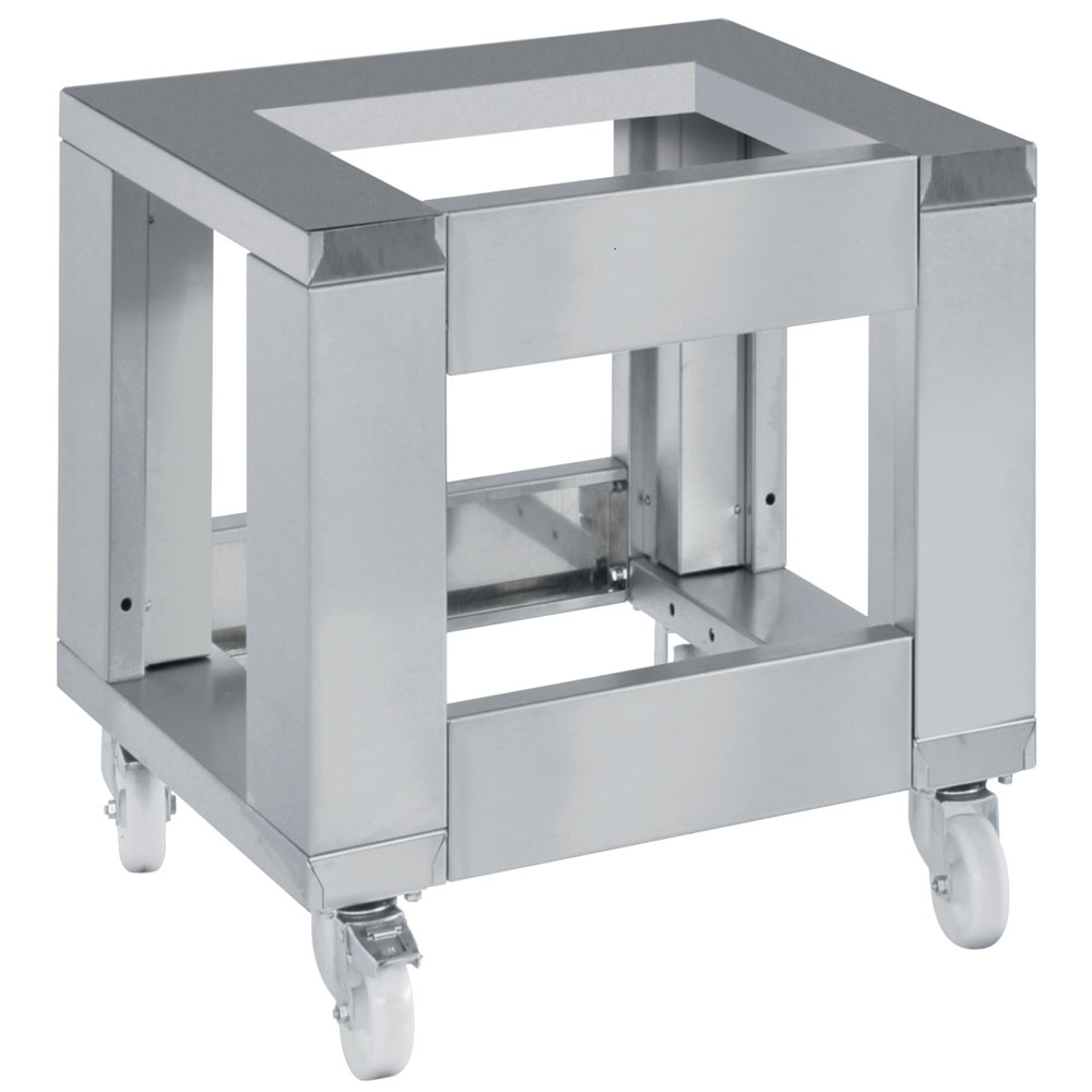 Soporte para horno sobre ruedas