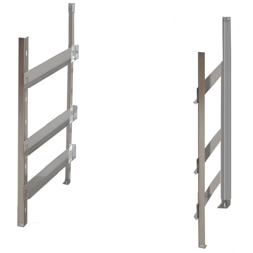 Estructura para bandejas, 8 niveles, para basamento
