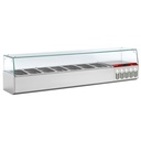 Estructura refrigerada GN 7x 1/4, con cristal derecho