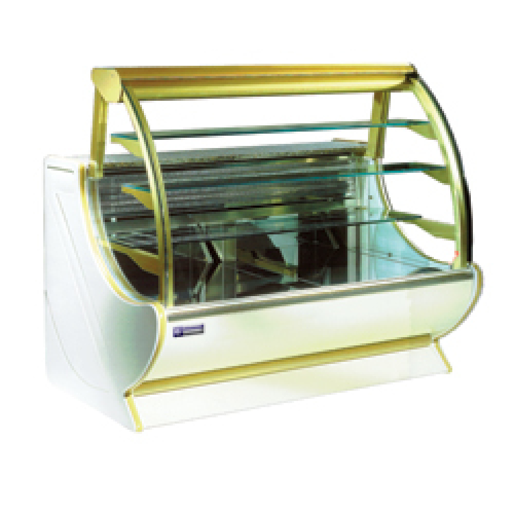 Mostrador vitrina refrigerada para pasteleria