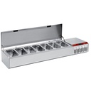 Estructura refrigerada GN 7x1/3, con tapa