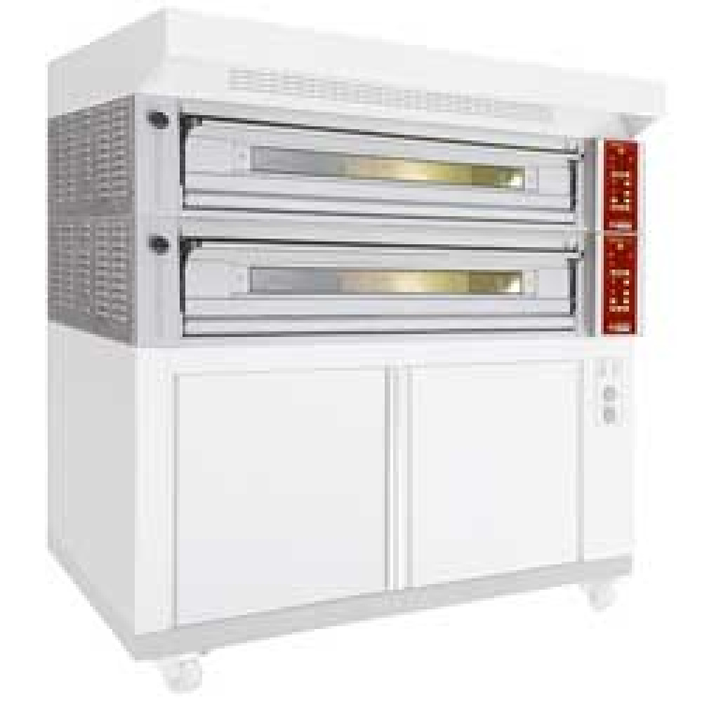 Horno eléctrico modular con 6 bandejas.