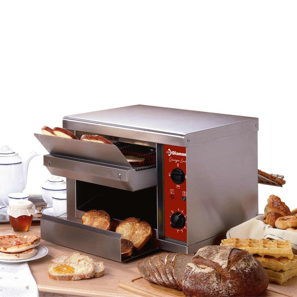 Tostador automático, 540 tostadas/hora