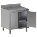 Mueble neutro puertas de batientes, con peto trasero