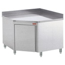 Mesa con armario en angulo 90°