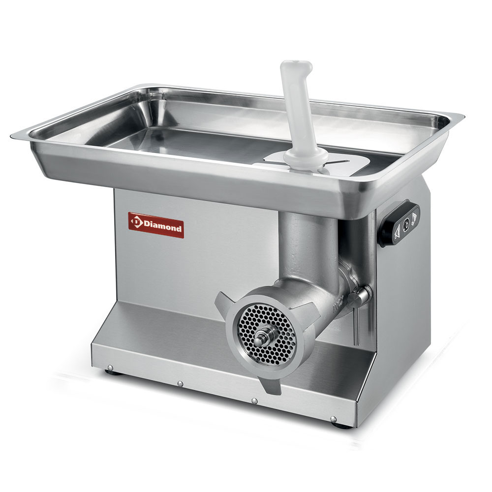 Picadora de acero inox de mesa N° 32, Ø 6  mm, 300 kg/h