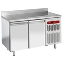 Mesa de congelación "mural", ventilada, 2 puertas GN 1/1, 260 litros