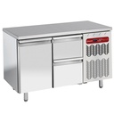 Mesa de refrigeración compuesta por :