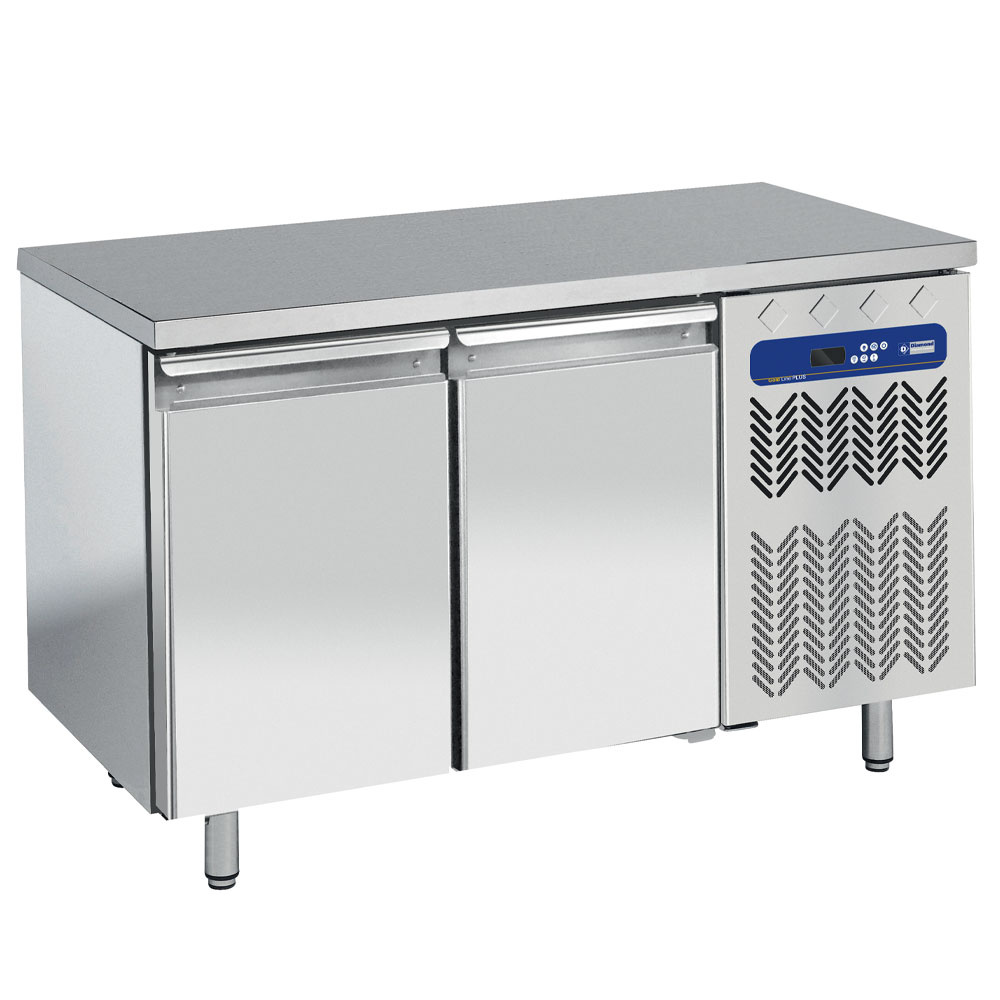 Mesa frigorífica ventilada, 2 puertas GN 1/1