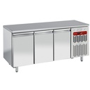 Mesa de congelación, ventilada, 3 puertas GN 1/1