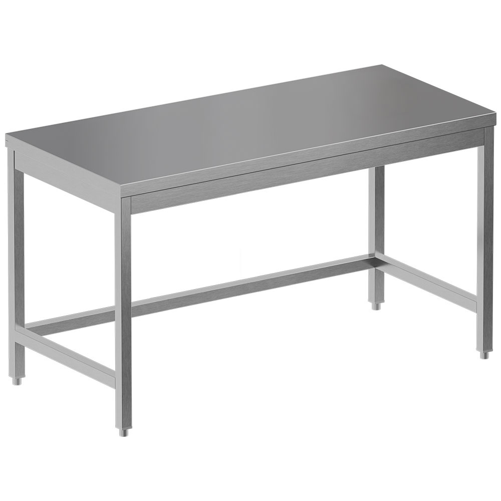 Mesa de trabajo sin tableta inferior        