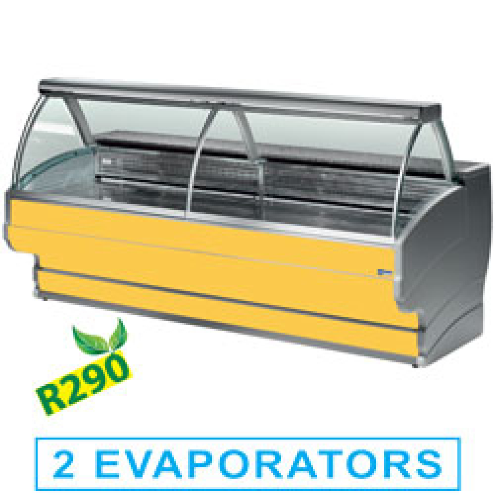 Mostrador vitrina refrigerado
