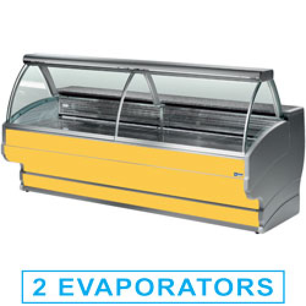 Mostrador vitrina refrigerada