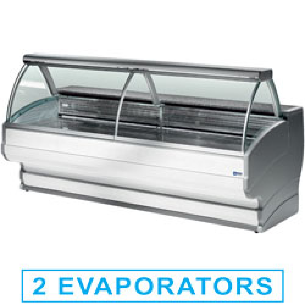 Mostrador vitrina refrigerada