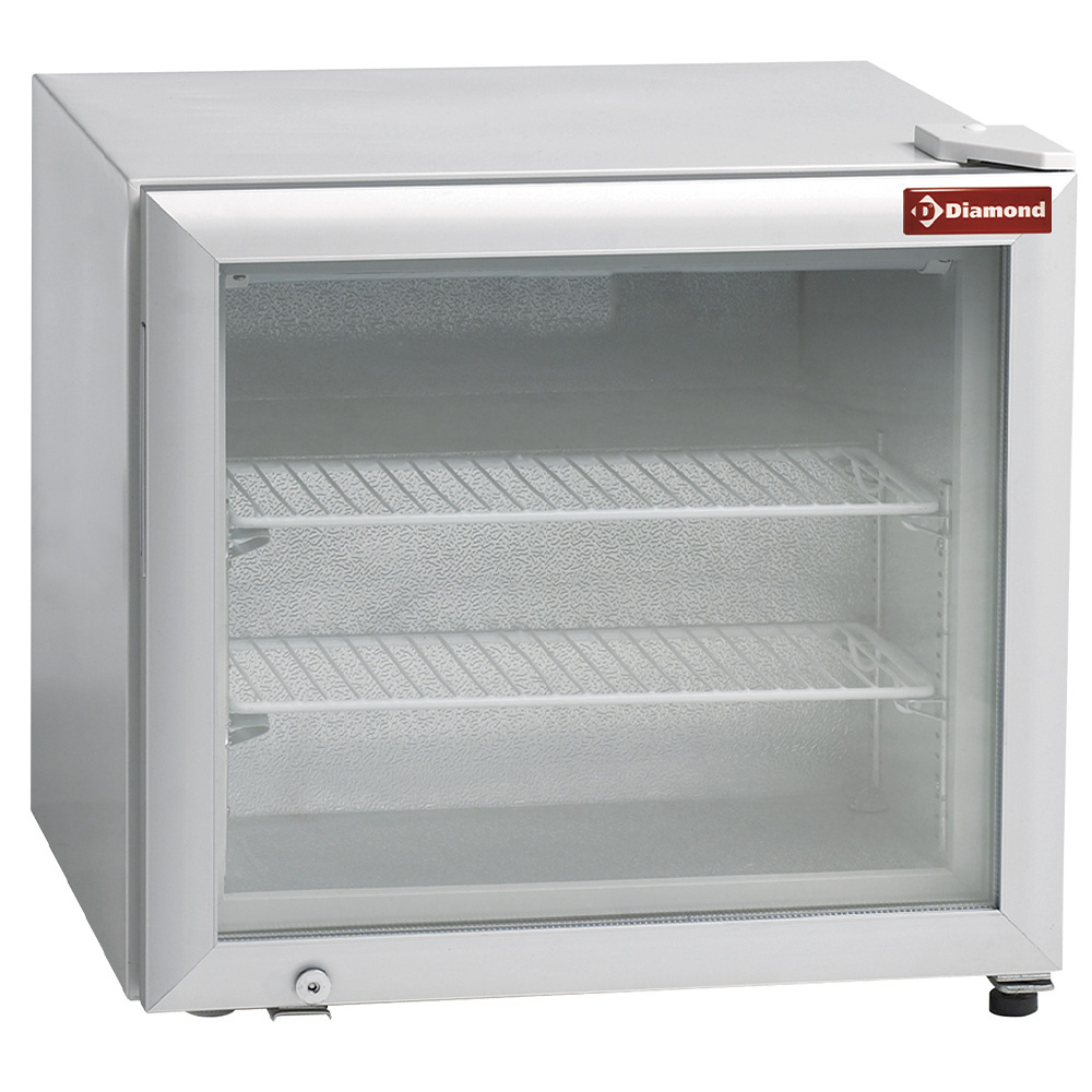 Vitrina de mesa temperatura negativa, 50 litros, sin caja de luz