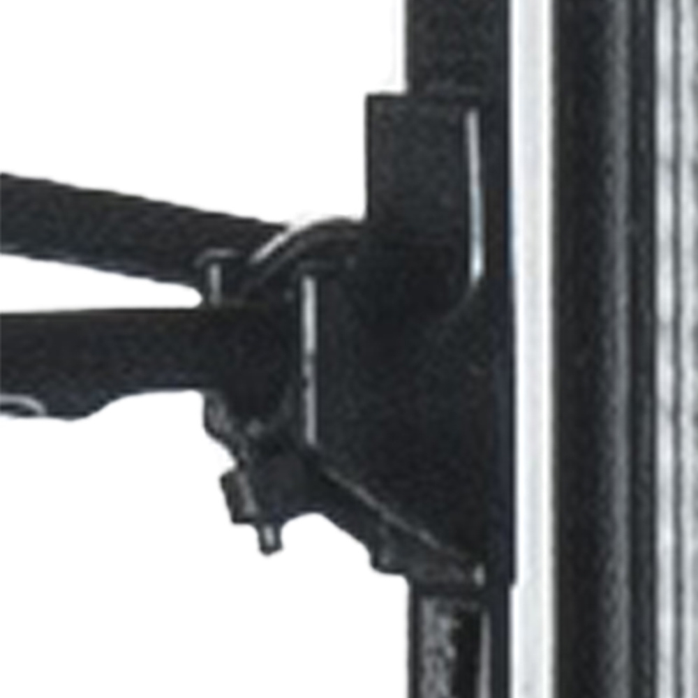 Clip para rejilla, vitrina de 80 litros, WR-V4F1-WT NEGRO