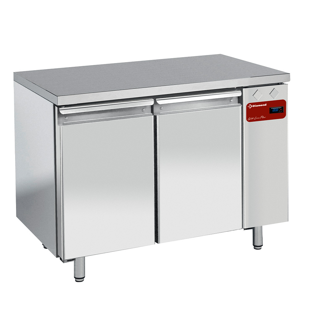 Mesa cong. y ventilada, 2 puertas GN 1/1, (sin grupo)